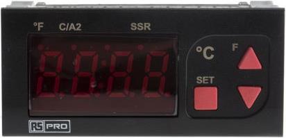 Actual product image RS PRO On/Off Temp Controller, 35x77, 230V ac