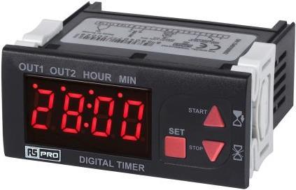 Produktbild RS PRO Digital Timer, 35x77, 24V ac/dc