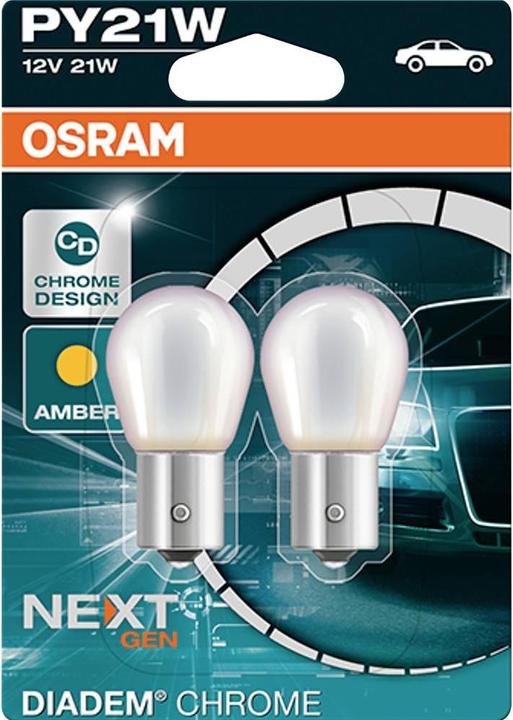Image du produit Osram 4062172394857 Signal Leuchtmittel Diadem PY21W 21 W 12 V (PY21W)