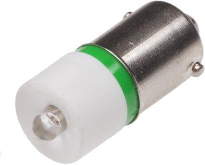 Produktbild RS PRO LED 5mm BA9s 12VAC/DC grün