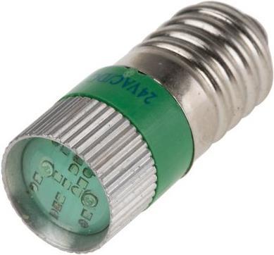 Produktbild RS PRO Multichip LED E10 MES 24VDC grün (E10, 1x)