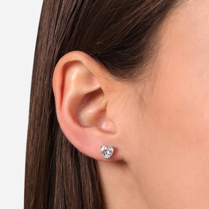 Immagine prodotto Chiara Ferragni Orecchini a cuore con diamante (Ottone)