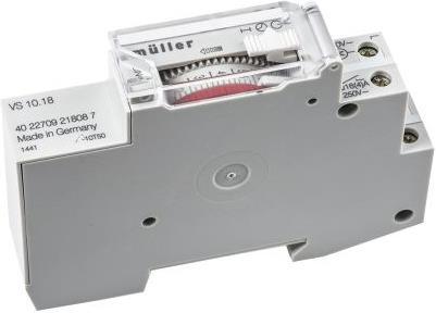 Image du produit müller Horloge programmable 230VAC 7 jours 17,5mm