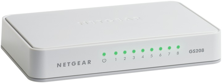 Netgear Gs208-100pes (8 Ports)