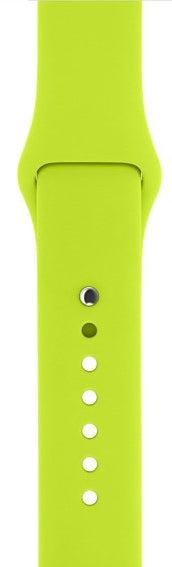 Actual product image Hermex Apple Watch 40mm / 38mm Silicone Strap S/M GREEN (38 mm, 40 mm, Silicone)