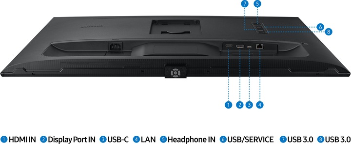 Image du produit Samsung ViewFinity S8 S80PB (3840 x 2160 pixels, 32")