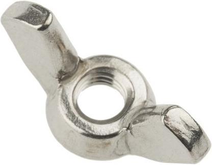 Actual product image RS PRO Wing nuts stainless steel A2 M5 (M5)