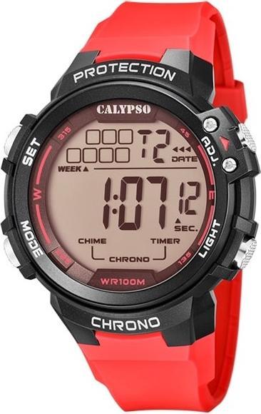 Calypso Color Splash (Digitaluhr, Chronograph, 56 mm)