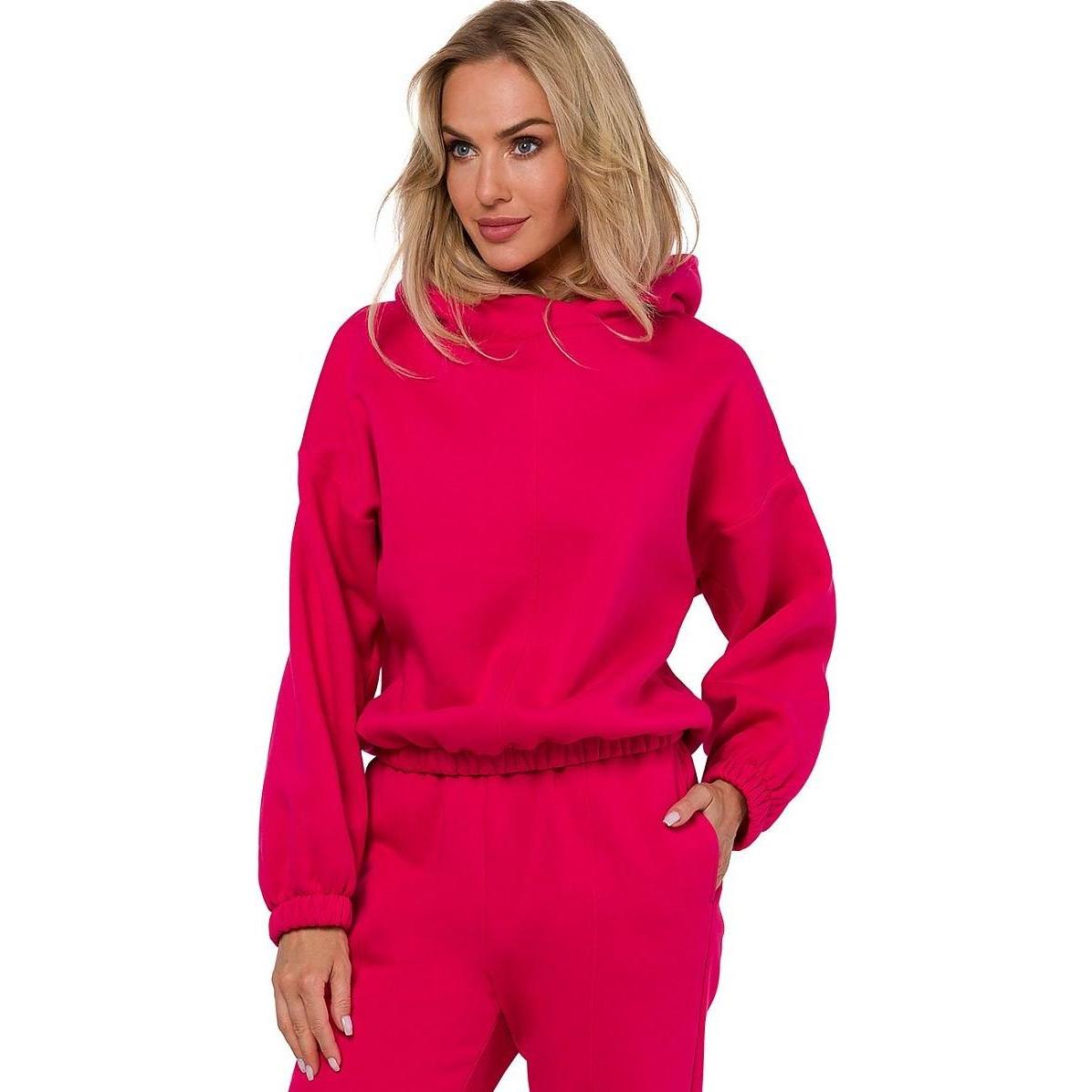 Made of Emotion, Damen, Pullover, Sweater Moe, Rosa, (3XL)