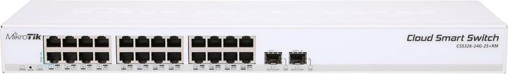 Immagine prodotto MikroTik CRS326-24G-2S+RM: Interruttore intelligente L3 (24 Porti)