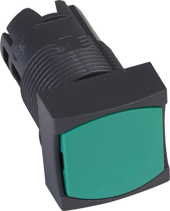 Schneider Electric 16mm Push button Head Square Green