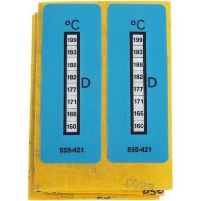 Rs Pro Temperaturaufkleber 160-199°C, Automatisierung