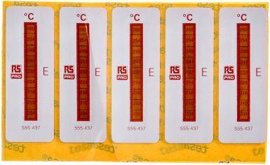 Image du produit RS PRO Autocollant de température 204-254°C
