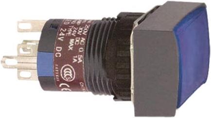 Actual product image Schneider Electric Illuminated pushbutton Pushbutton blue 2S/2Ö