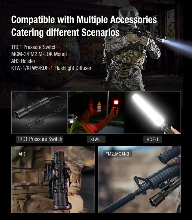 Actual product image Klarus XT11GT Pro V3 (13.97 cm, 3300 lm)