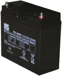 Produktbild Rs Pro Normal AGM 12V 20Ah Batterie (12 V, 20000 mAh)