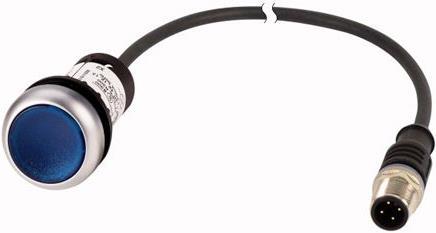 Produktbild Eaton Ill pushbutton Blue 1NO cable 1m M12A