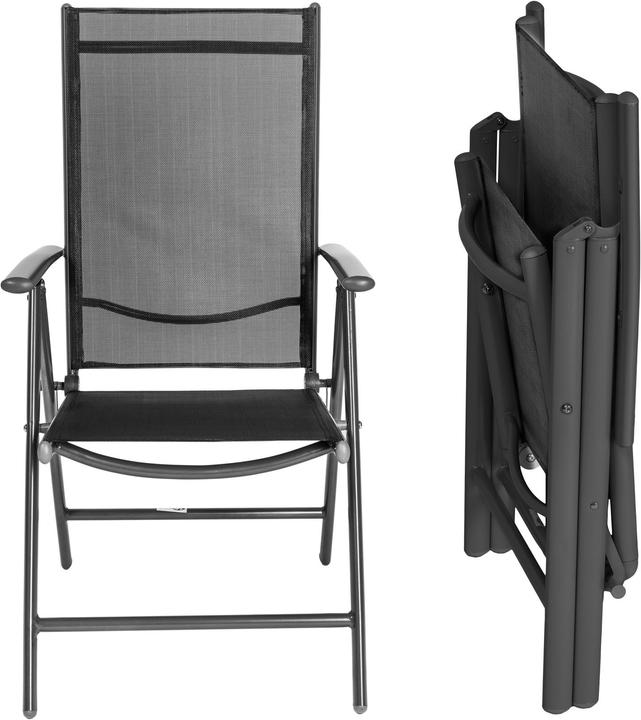 Produktbild tectake 2x Gartenstuhl