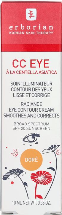Actual product image Erborian CC Eye Dore (Eye Care Cream, 10 ml, Day + Night)