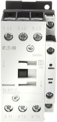 Produktbild Eaton DILM-Schütz,11kW,24VAC,3polig,3 Öffner
