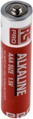 Image du produit RS PRO Pile alcaline 1,5V Micro AAA (1 pcs, AAA, 1250 mAh)