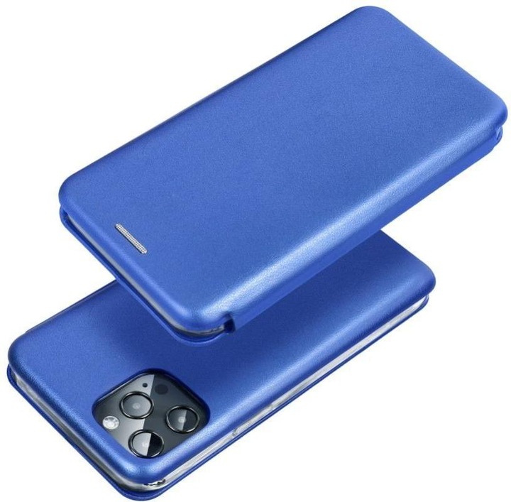 Produktbild OEM Book case ELEGANCE book case for SAMSUNG S25 navy (Samsung Galaxy S25)