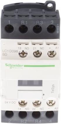 Produktbild Schneider Electric Schütz 4polig,2NO+2NC,Spul 24VDC,20A