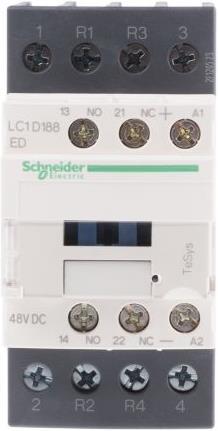 Produktbild Schneider Electric Schütz,2NO+2NC,32A,48Vdc,AC-1, 4-polig