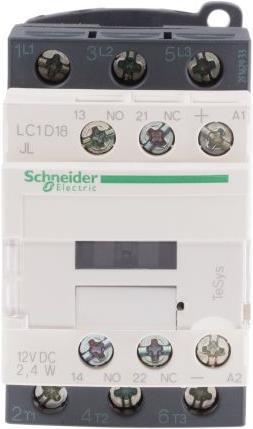 Produktbild Schneider Electric Schütz, 18A,12Vdc,3-polig