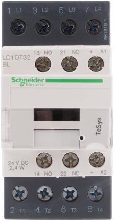 Produktbild Schneider Electric Spuln-Schütz 4polig NO,32A,24VDC,AC1