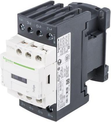 Actual product image Schneider Electric Coil contactor 4 pole NO,40A,240VAC,AC1