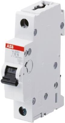 Actual product image ABB S200 MCB 25A 2 Pole Type B 6kA