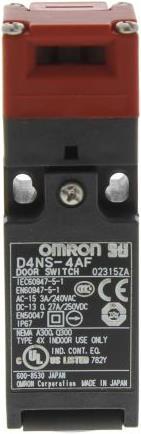 Produktbild Omron Industrial Automation Schalter, Sicherheitstür, 1NO/1NC