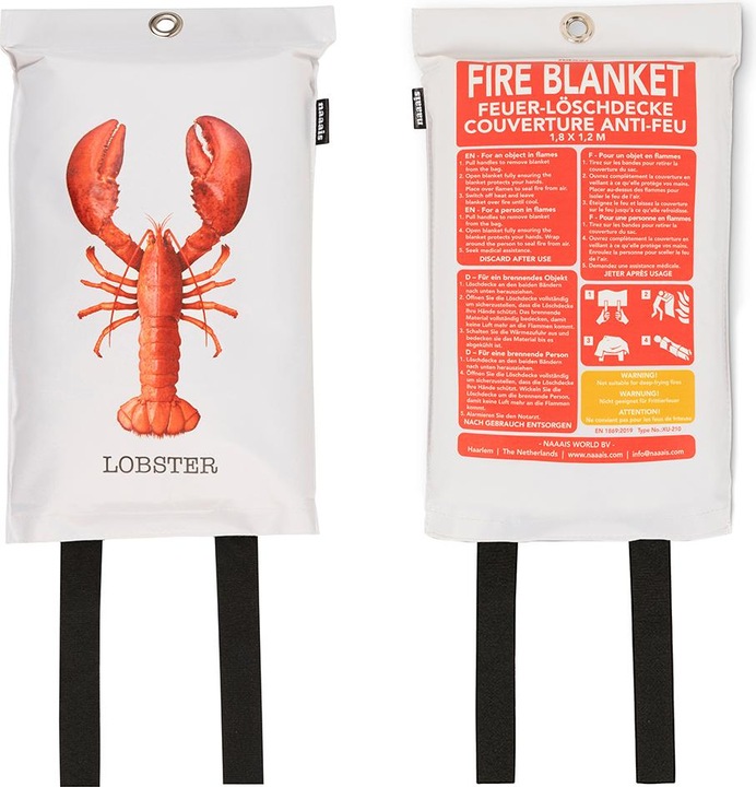 Immagine prodotto Naaais Coperta da fuoco Lobster 120 cm x 180 cm