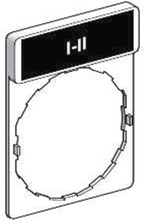 Produktbild Schneider Electric Legend Plate Holder And Plate I - Ii