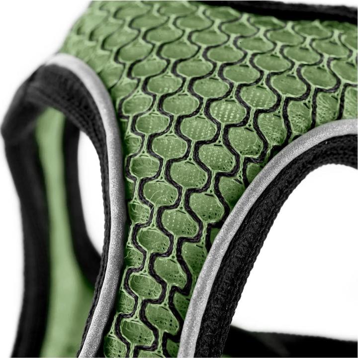 Actual product image Hunter Dog harness Hilo Comfort. S-M, green - (401673969800) (Dog, Dog sport)
