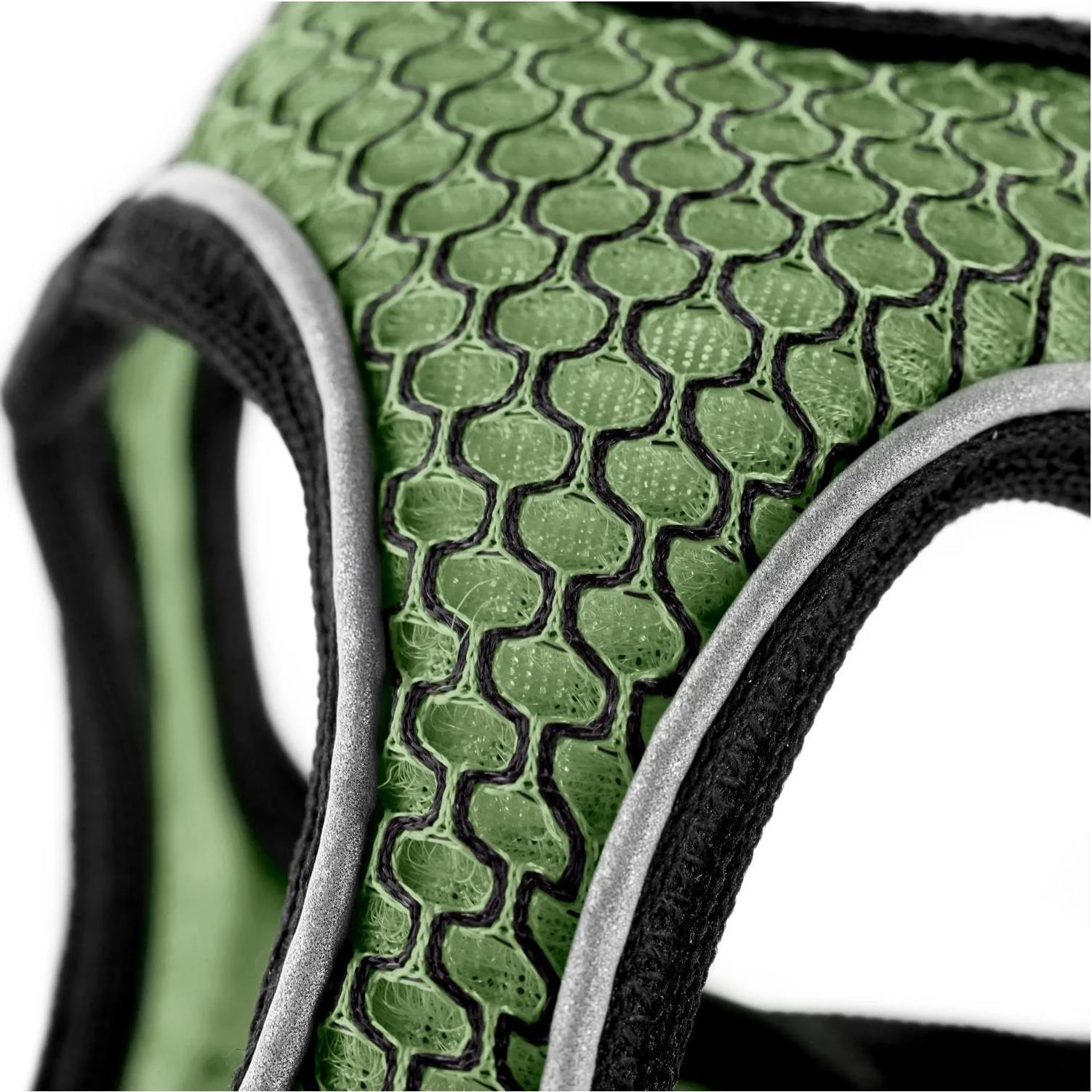 Harnais pour Chien Hunter Comfort Vert S/M 48-55 cm