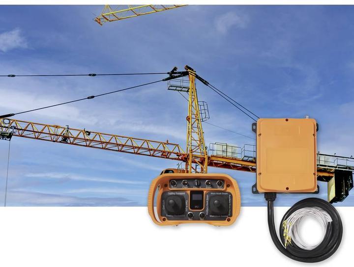 Produktbild Tru Components Joystick industrielle Funkfernsteuerung 12 - 24 V AC/DC