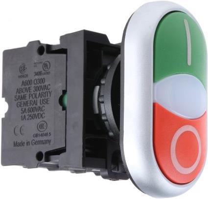 Produktbild Eaton Complete Push button dble "'I/0" 1NO/1NC