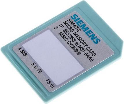 Produktbild Siemens SIMATIC S7 Micro Memory Card 4 MB