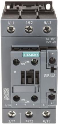 Produktbild Siemens Contactor AC3 37KW 1NO+1NC 24V 3P S2