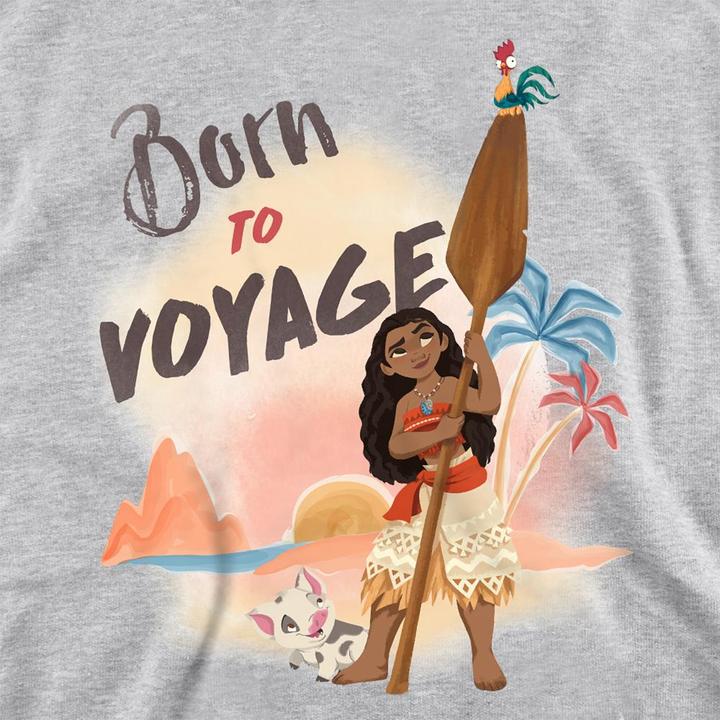 Image du produit Moana - Sweat à capuche BORN TO VOYAGE - Enfant (128)
