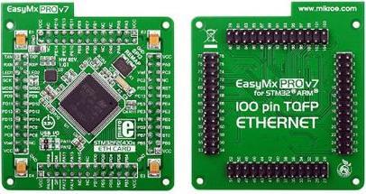 Actual product image MikroElektronika EasyMx PRO v7 for STM32 STM32F407VGT6