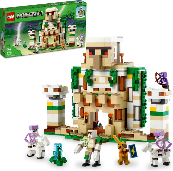 Produktbild LEGO Minecraft End-Of-Live Set Die Eisengolem-Festung - 21250 NEU! Teile 868x (21250, LEGO Minecraft)