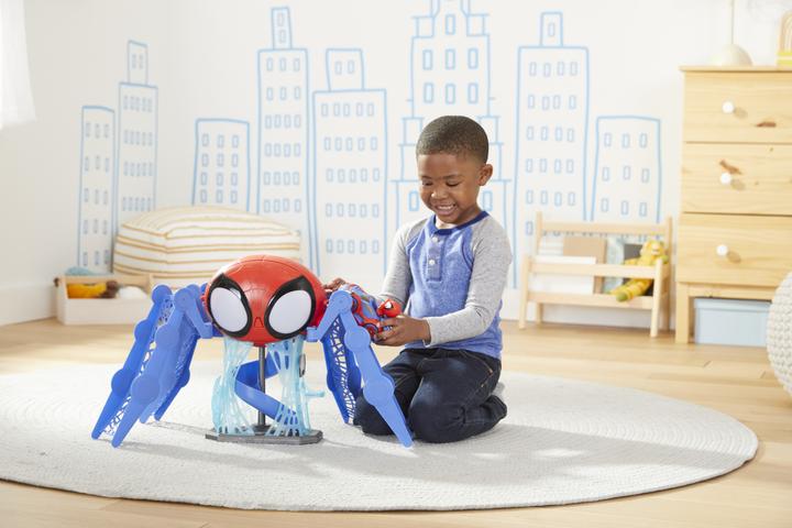 Actual product image Hasbro Spidey and His Amazing Friends Web-Quarters Playset