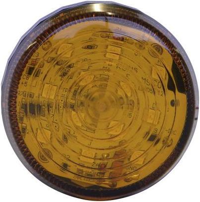 Produktbild RS PRO LED Beacon, Amber, Low Prof, 110-230Vac