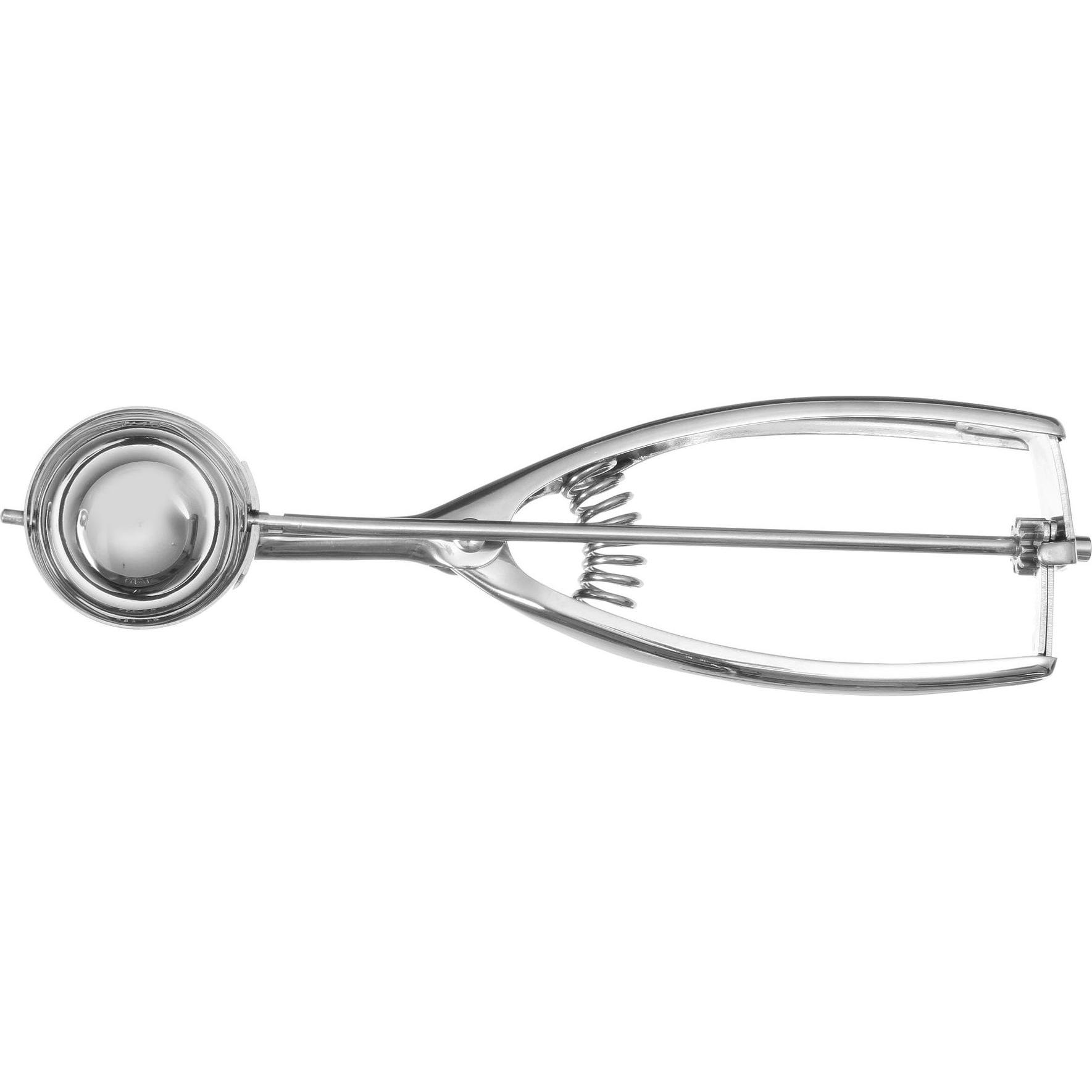 Hendi Kitchen Line Eiscremeportionierer, Servierbesteck, Silber