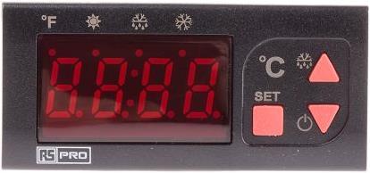 Produktbild RS PRO On/Off Temp Controller, 35x77, 230V ac