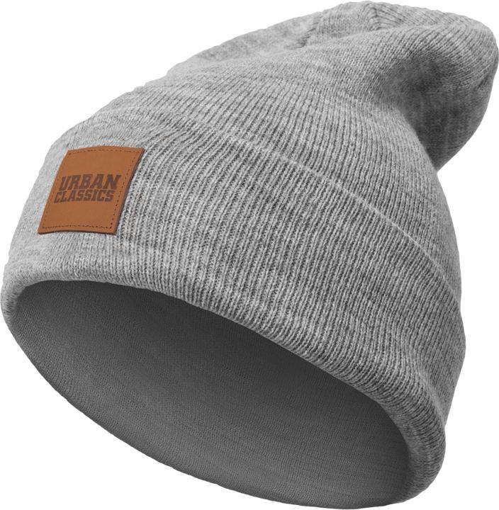 Image du produit Urban Classics Bonnet long Leatherpatch (Taille unique)