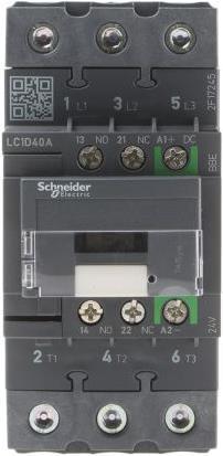 Actual product image Schneider Electric Contactor 40A 3P AC3 24VDC coil